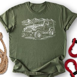 At The Top T Shirt Gift For Offroad Enthusiast