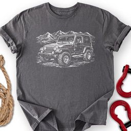 At The Top T Shirt Gift For Offroad Enthusiast