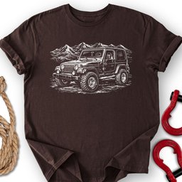 At The Top T Shirt Gift For Offroad Enthusiast