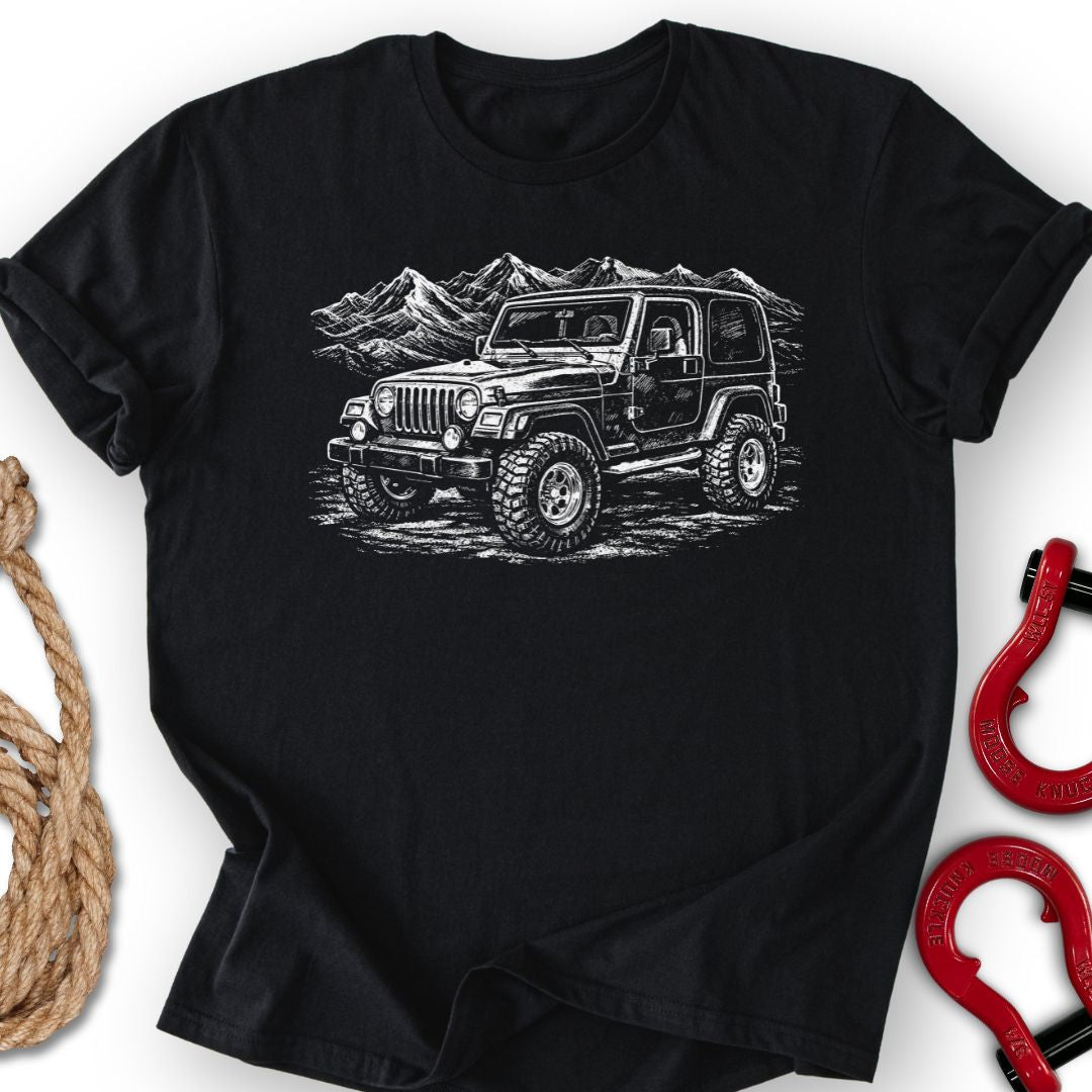 At The Top T Shirt Gift For Offroad Enthusiast