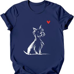Yorkshire Terrier Sketch Dog T Shirt Gift For Dog Lover