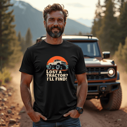 Lost A Tractor T Shirt Gift For Offroad Enthusiast