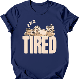 Whippet Tired Dog T Shirt Gift For Dog Lover