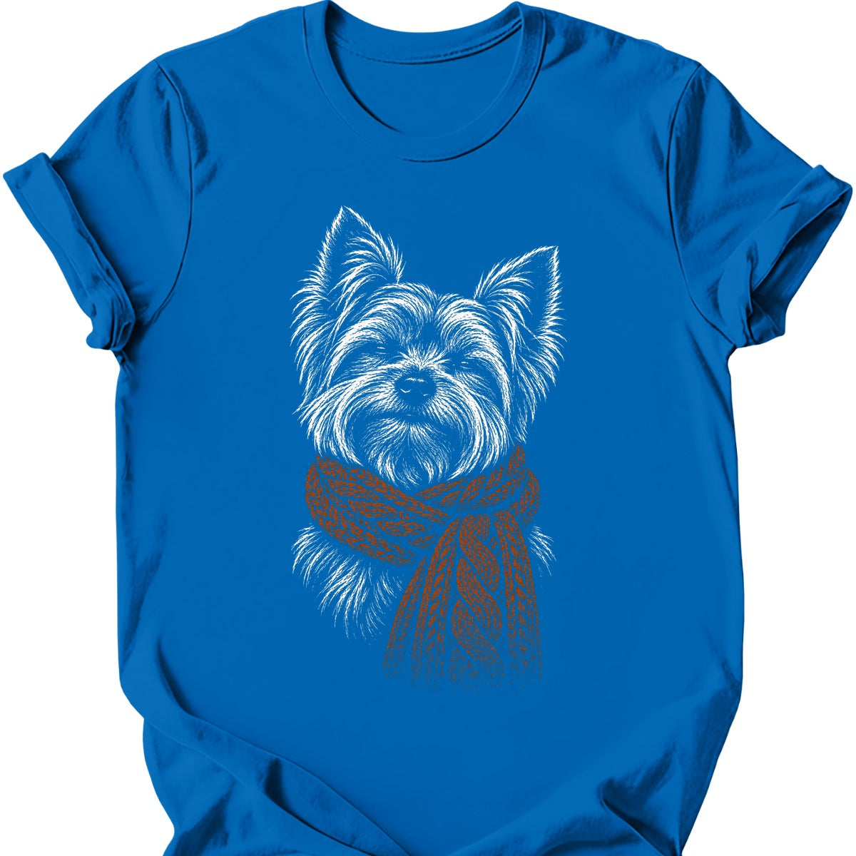 Yorkshire Terrier Winter Dog T Shirt Gift For Dog Lover