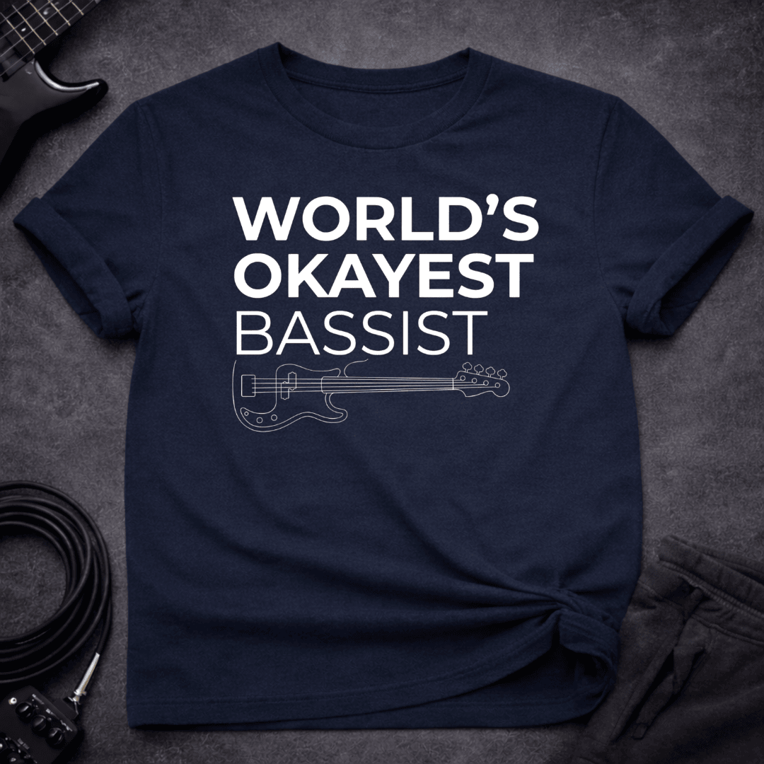 W O B T Shirt Gift For Bass Player