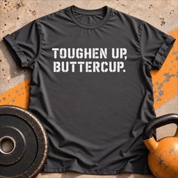 Toughen Up Buttercup T Shirt Gift For Fitness Lover