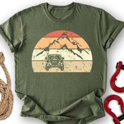 Sunset Ascend T Shirt Gift For Offroad Enthusiast
