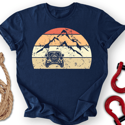 Sunset Ascend T Shirt Gift For Offroad Enthusiast