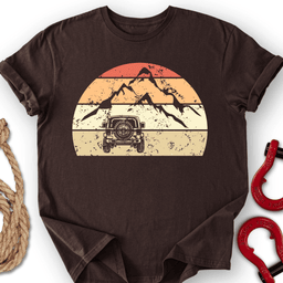 Sunset Ascend T Shirt Gift For Offroad Enthusiast