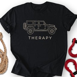 Therapy Rig T Shirt Gift For Offroad Enthusiast