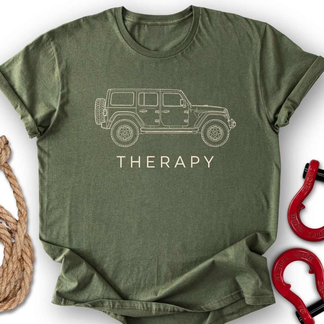 Therapy Rig T Shirt Gift For Offroad Enthusiast