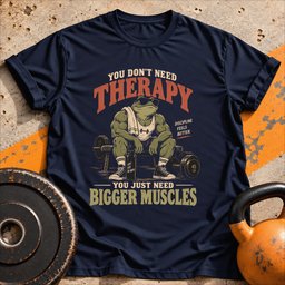 Muscle Therapy T Shirt Gift For Fitness Lover