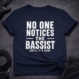 Until Its Gone T Shirt Gift For Bass Player