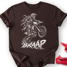 Skeleton Wheelie T Shirt Gift For Offroad Enthusiast