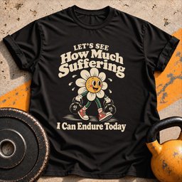 Happy Suffering T Shirt Gift For Fitness Lover