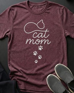 Cat Mom Ii Tee Gift For Mom