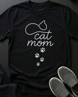 Cat Mom Ii Tee Gift For Mom