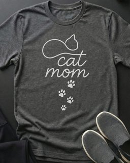 Cat Mom Ii Tee Gift For Mom