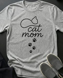 Cat Mom Ii Tee Gift For Mom