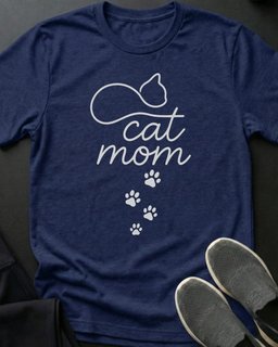 Cat Mom Ii Tee Gift For Mom