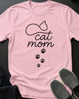 Cat Mom Ii Tee Gift For Mom