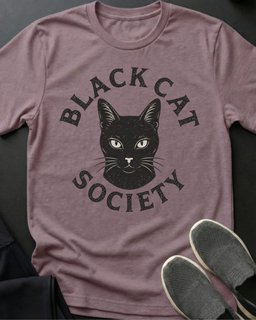Black Cat Society Gwen Tee Gift For Cat Lover