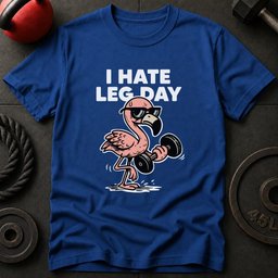 I Hate Leg Day Gym T Shirt Gift For Fitness Lover