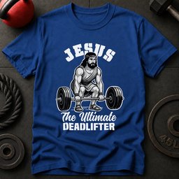 Jesus The Deadlifter T Shirt Gift For Fitness Lover