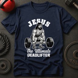 Jesus The Deadlifter T Shirt Gift For Fitness Lover