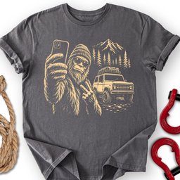 Squatch Peace T Shirt Gift For Offroad Enthusiast