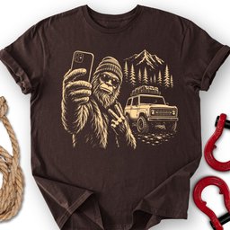 Squatch Peace T Shirt Gift For Offroad Enthusiast