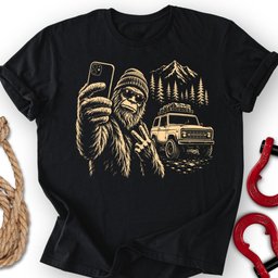 Squatch Peace T Shirt Gift For Offroad Enthusiast