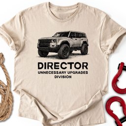 Upgrade Division T Shirt Gift For Offroad Enthusiast