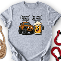 Rig Vs Beer T Shirt Gift For Offroad Enthusiast