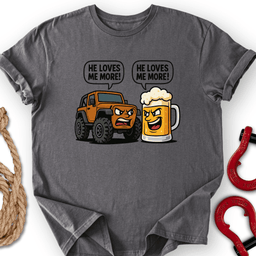 Rig Vs Beer T Shirt Gift For Offroad Enthusiast