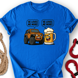Rig Vs Beer T Shirt Gift For Offroad Enthusiast