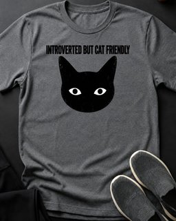 Cat Friendly Tee Gift For Cat Lover