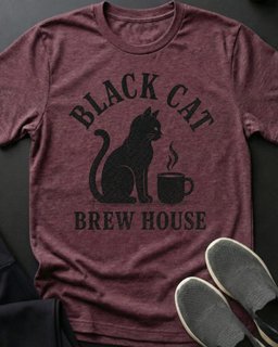 Bc Brew House Tee Gift For Cat Lover