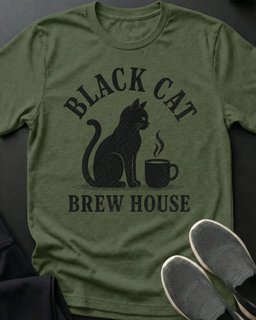 Bc Brew House Tee Gift For Cat Lover