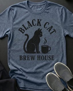 Bc Brew House Tee Gift For Cat Lover