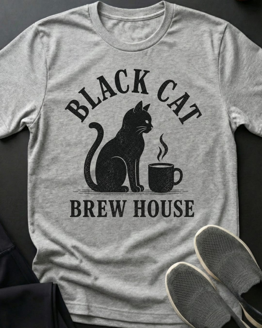 Bc Brew House Tee Gift For Cat Lover