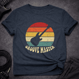 Groove Master T Shirt Gift For Bass Player