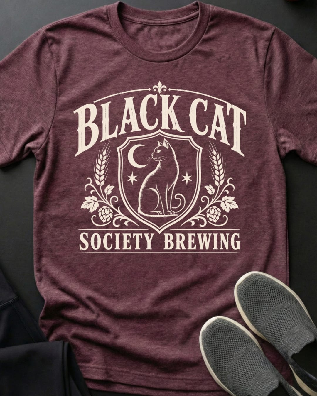 Bcs Brewing Tee Gift For Cat Lover