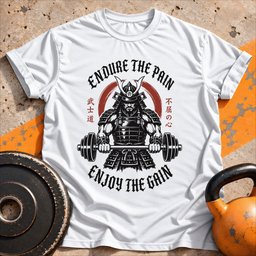 Endure The Pain T Shirt Gift For Fitness Lover