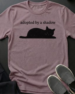 Adopted Tee Gift For Cat Lover