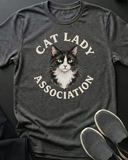 Cat Lady Association Tee Gift For Cat Lover