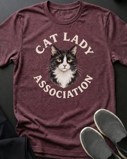 Cat Lady Association Tee Gift For Cat Lover