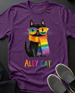 Ally Cat Tee Gift For Cat Lover
