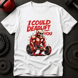 I Could Deadlift You T Shirt Gift For Fitness Lover