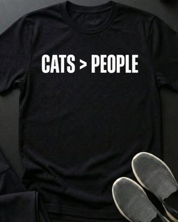 Cats Are Better Tee Gift For Cat Lover